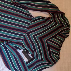 Striped midi dress Lulus